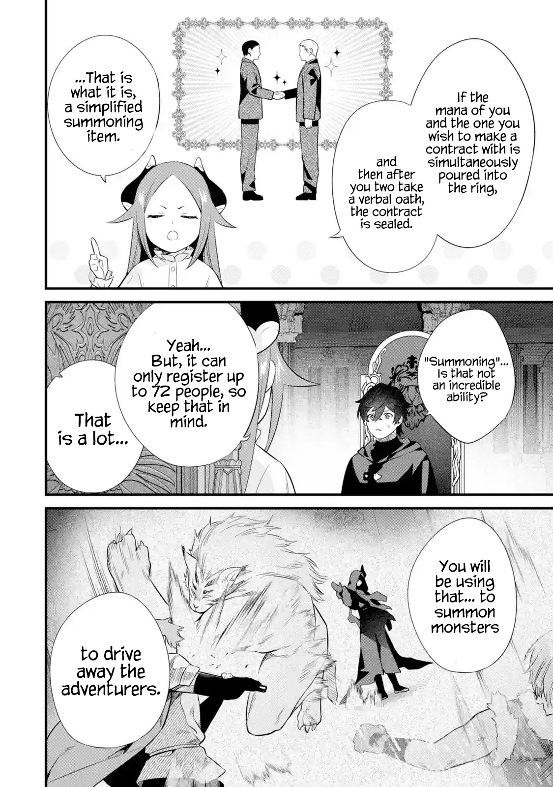 The Impregnable Demon King's Castle and the Expelled Black Mage of the Hero's Party Chapter 5 page 30 - Chapter 5: The Four Heavenly Kings and Staff Officer Jobs