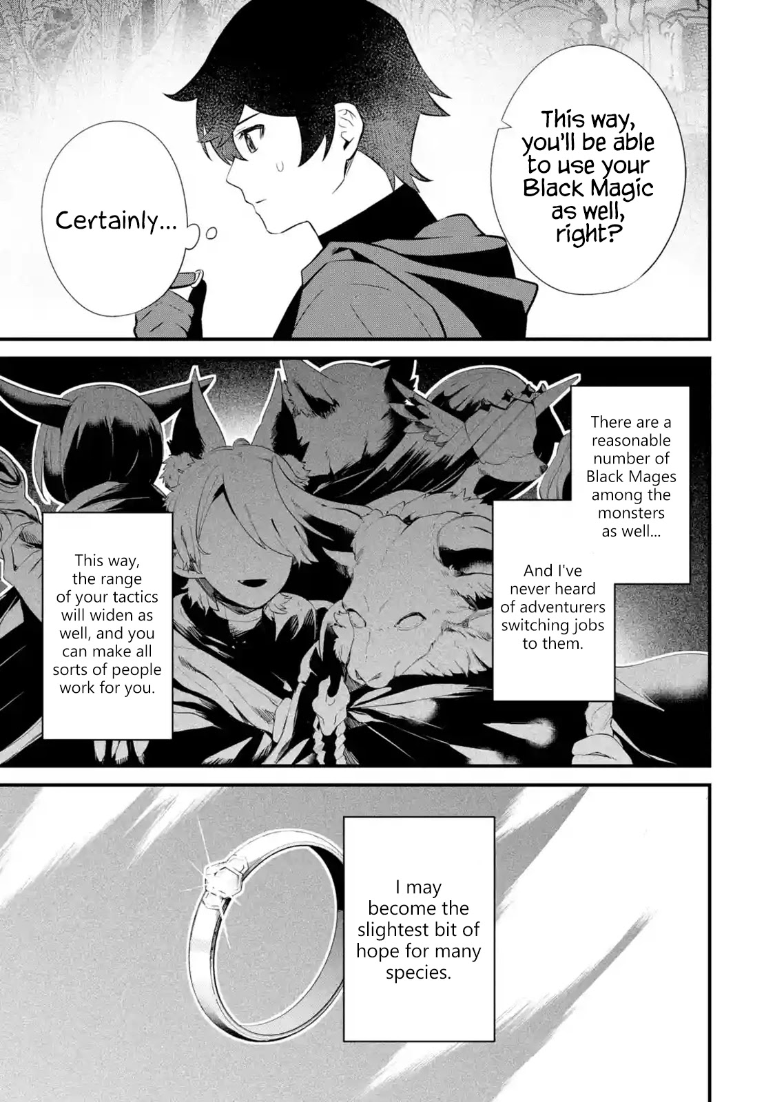 The Impregnable Demon King's Castle and the Expelled Black Mage of the Hero's Party Chapter 5 page 31 - Chapter 5: The Four Heavenly Kings and Staff Officer Jobs