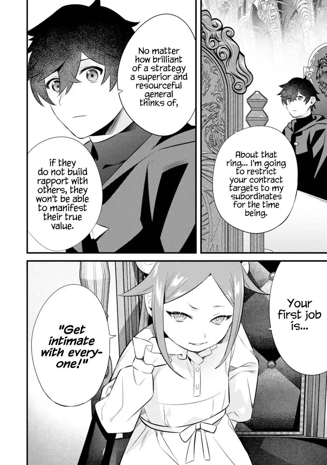 The Impregnable Demon King's Castle and the Expelled Black Mage of the Hero's Party Chapter 5 page 32 - Chapter 5: The Four Heavenly Kings and Staff Officer Jobs