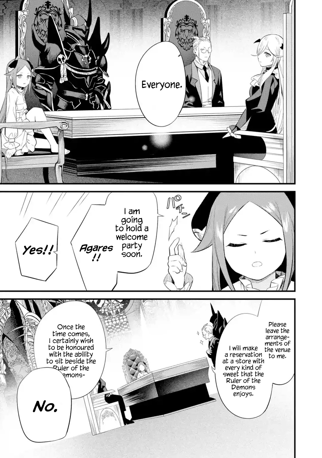 The Impregnable Demon King's Castle and the Expelled Black Mage of the Hero's Party Chapter 5 page 35 - Chapter 5: The Four Heavenly Kings and Staff Officer Jobs