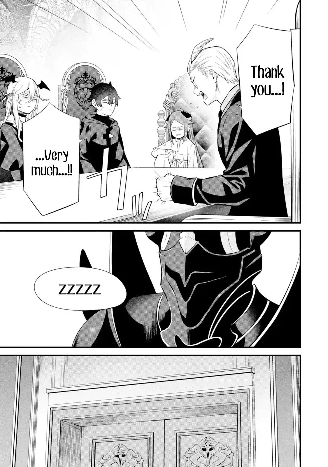 The Impregnable Demon King's Castle and the Expelled Black Mage of the Hero's Party Chapter 5 page 37 - Chapter 5: The Four Heavenly Kings and Staff Officer Jobs