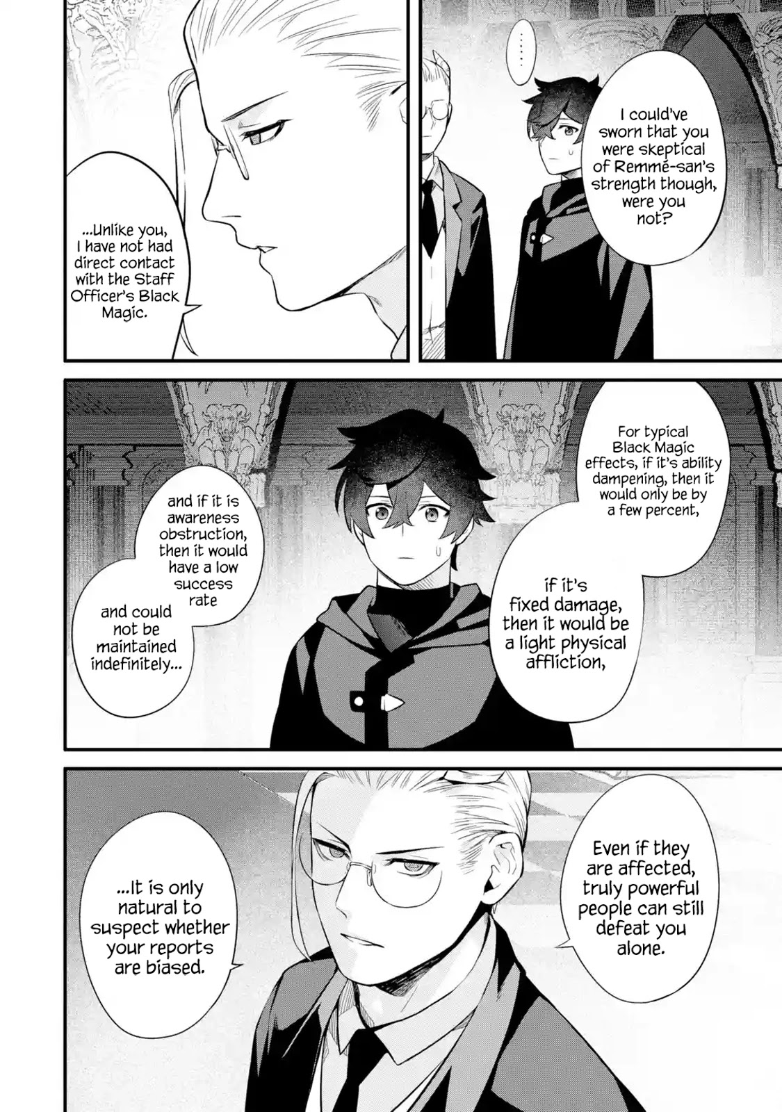 The Impregnable Demon King's Castle and the Expelled Black Mage of the Hero's Party Chapter 5 page 8 - Chapter 5: The Four Heavenly Kings and Staff Officer Jobs