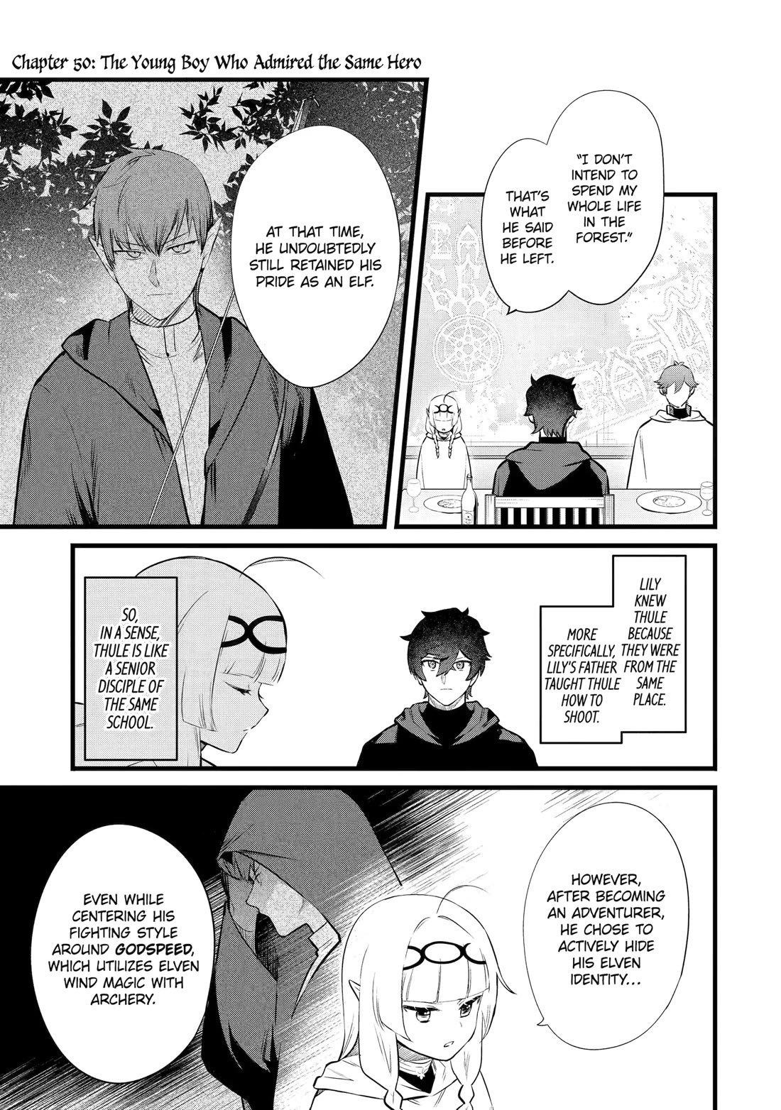 The Impregnable Demon King's Castle and the Expelled Black Mage of the Hero's Party Chapter 50 page 1 - Chapter 50