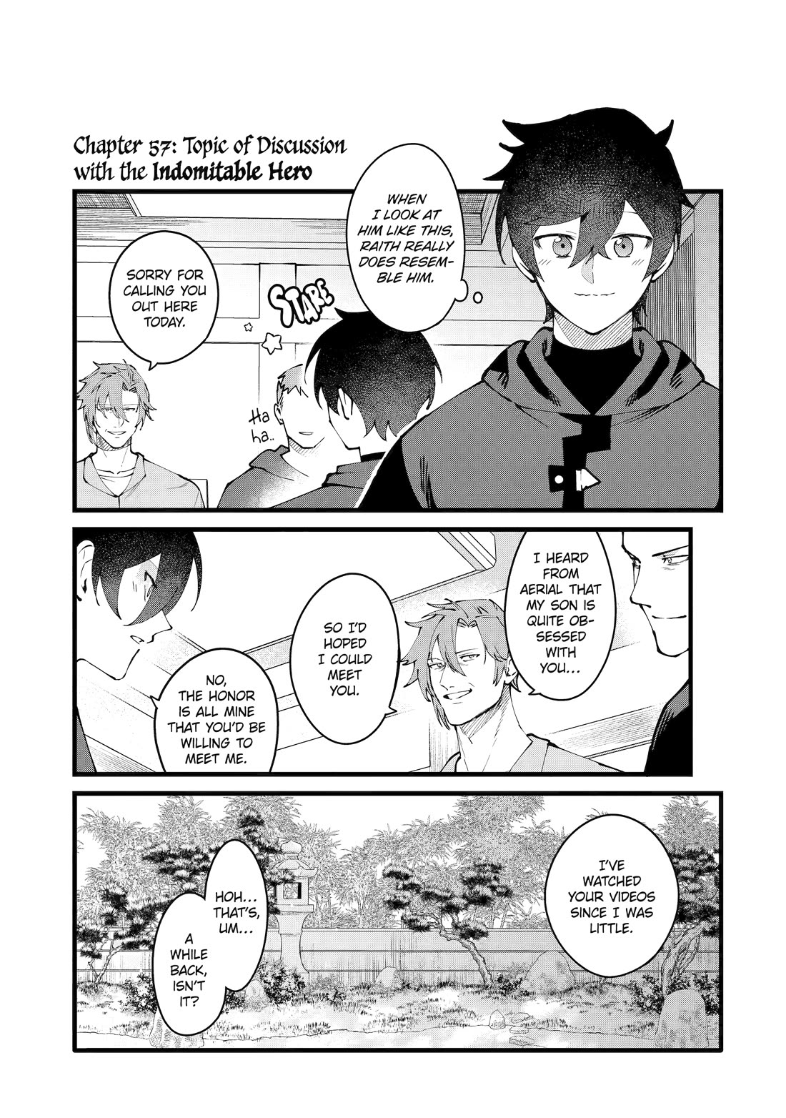 The Impregnable Demon King's Castle and the Expelled Black Mage of the Hero's Party Chapter 57 page 1 - Chapter 57
