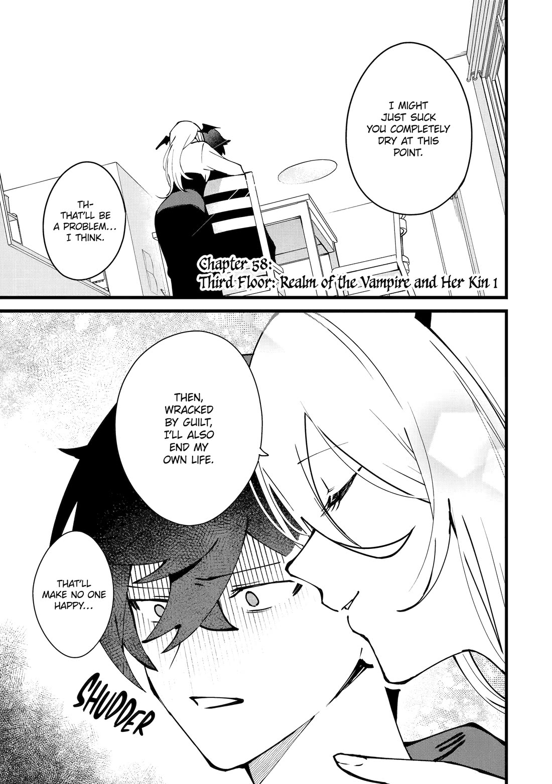 The Impregnable Demon King's Castle and the Expelled Black Mage of the Hero's Party Chapter 58 page 1 - Chapter 58