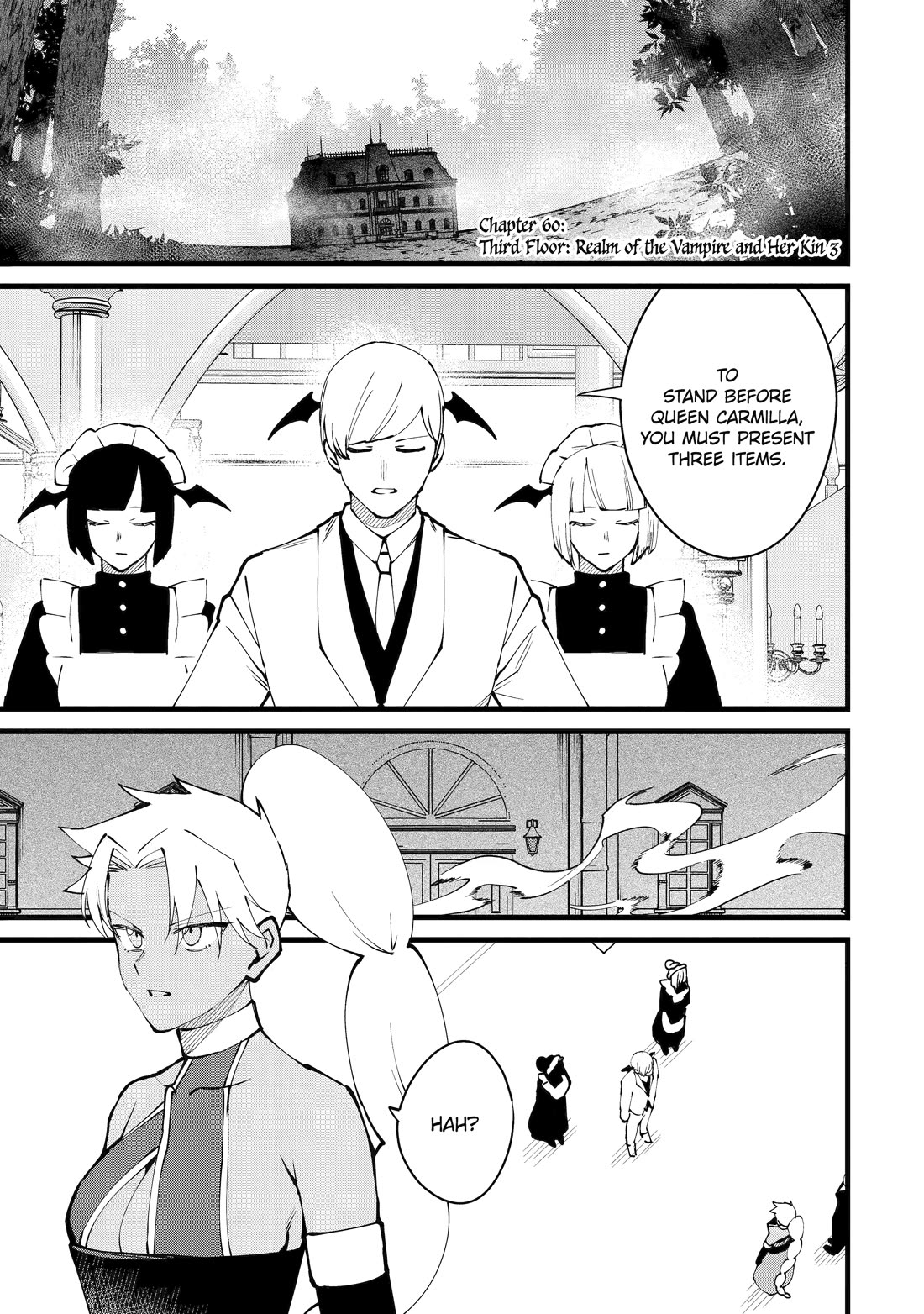 The Impregnable Demon King's Castle and the Expelled Black Mage of the Hero's Party Chapter 60 page 1 - Chapter 60