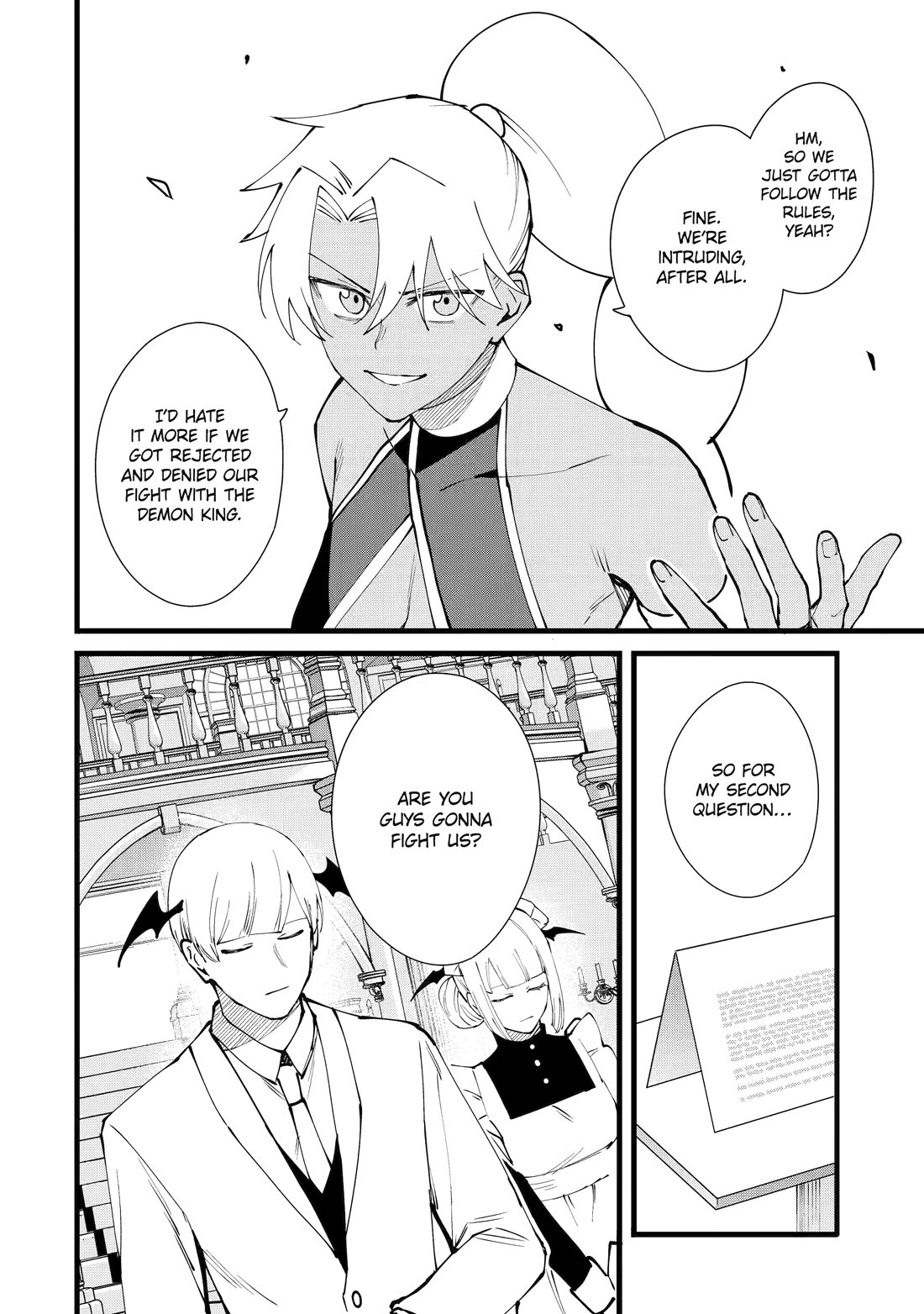 The Impregnable Demon King's Castle and the Expelled Black Mage of the Hero's Party Chapter 60 page 4 - Chapter 60