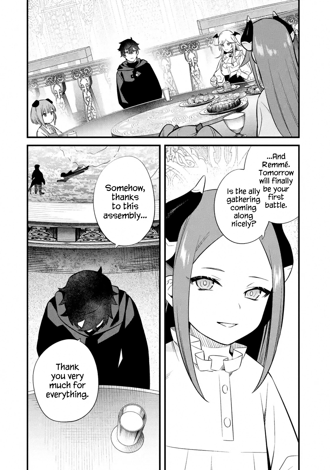 The Impregnable Demon King's Castle and the Expelled Black Mage of the Hero's Party Chapter 9 page 2 - Chapter 9: The Night Before the First Battle