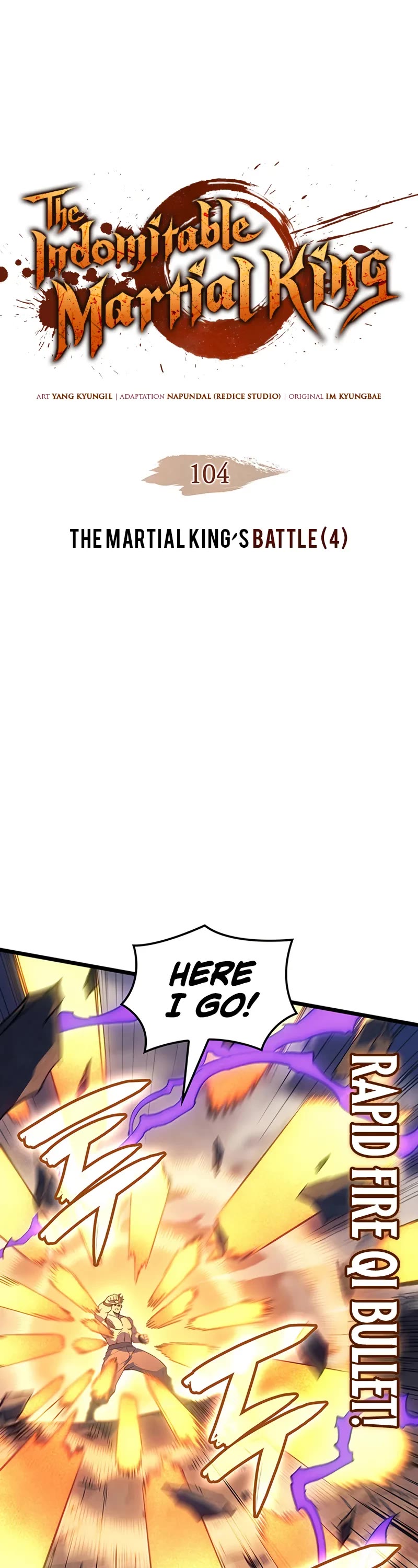 The Indomitable Martial King Chapter 104 page 2 - Chapter 104: The Martial King’s Battle (4)