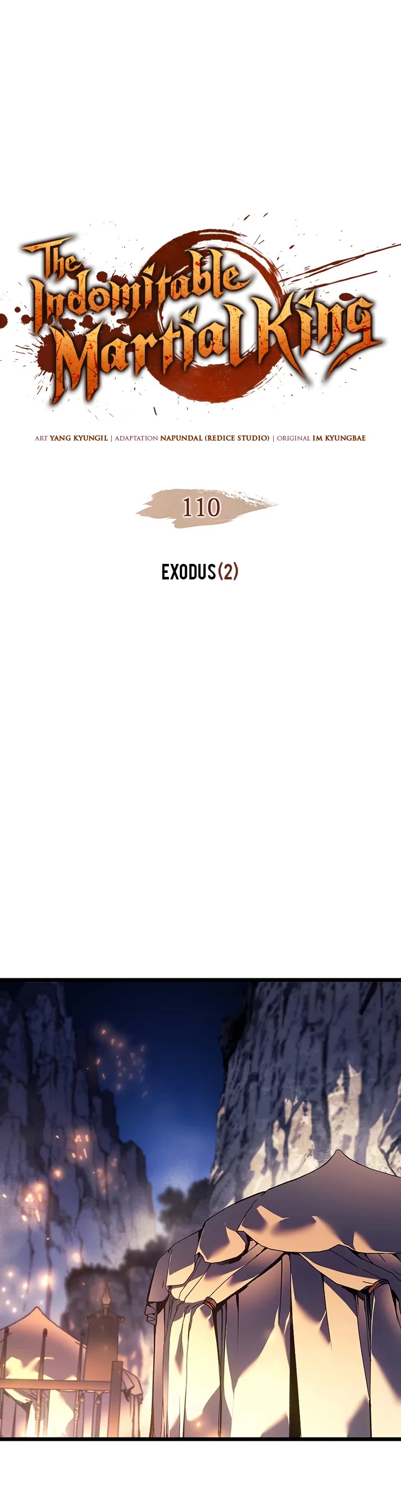 The Indomitable Martial King Chapter 110 page 2 - Chapter 110: Exodus (2)
