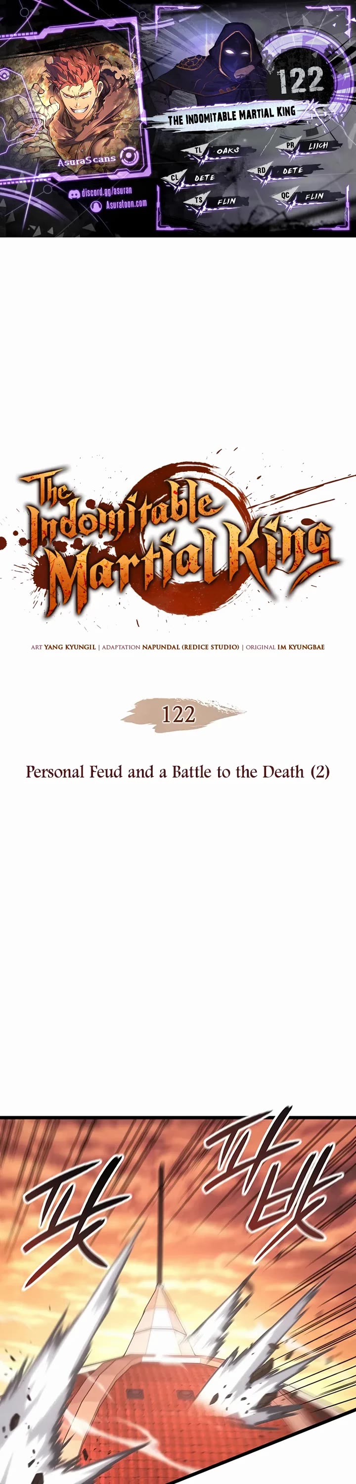 The Indomitable Martial King Chapter 122 page 1 - Chapter 122: Personal Feud and a Battle to the Death (2)