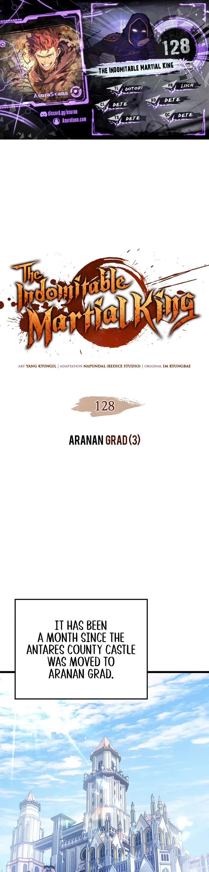 The Indomitable Martial King Chapter 128 page 1 - Chapter 128: Aranan Grad (3)