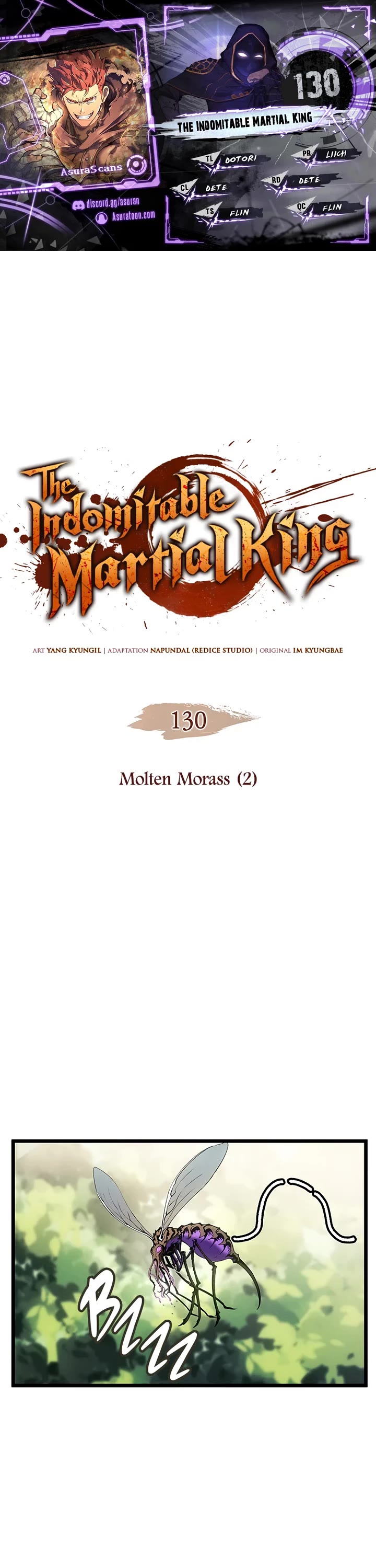 The Indomitable Martial King Chapter 130 page 1 - Chapter 130: Molten Morass (2)