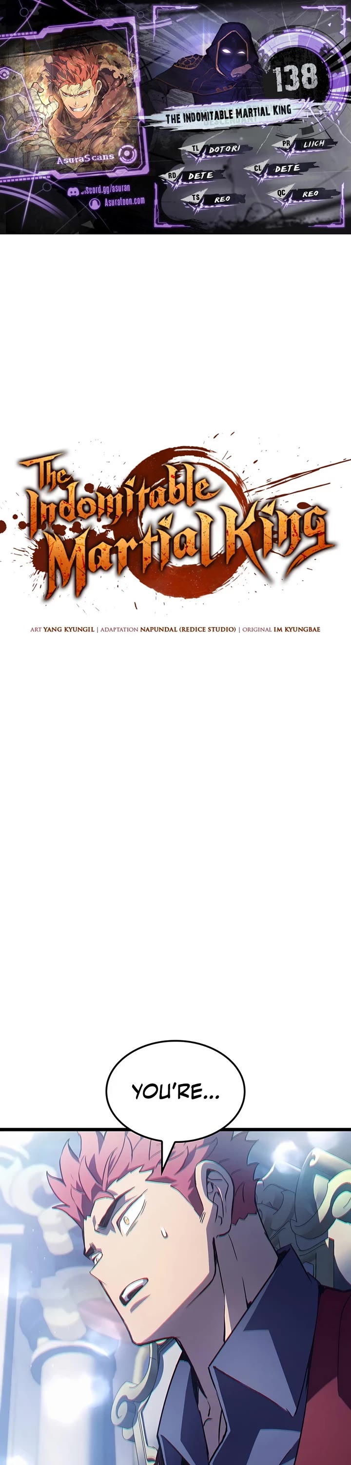 The Indomitable Martial King Chapter 138 page 1 - Chapter 138