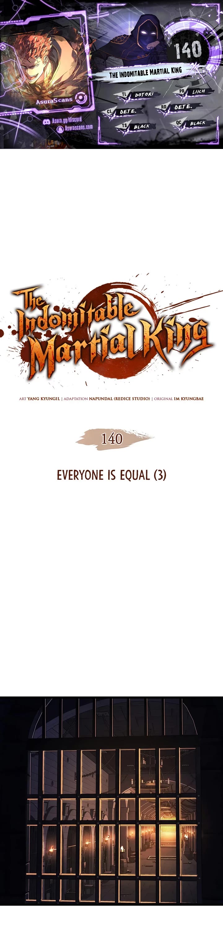 The Indomitable Martial King Chapter 140 page 1 - Chapter 140: Everyone is Equal (3)