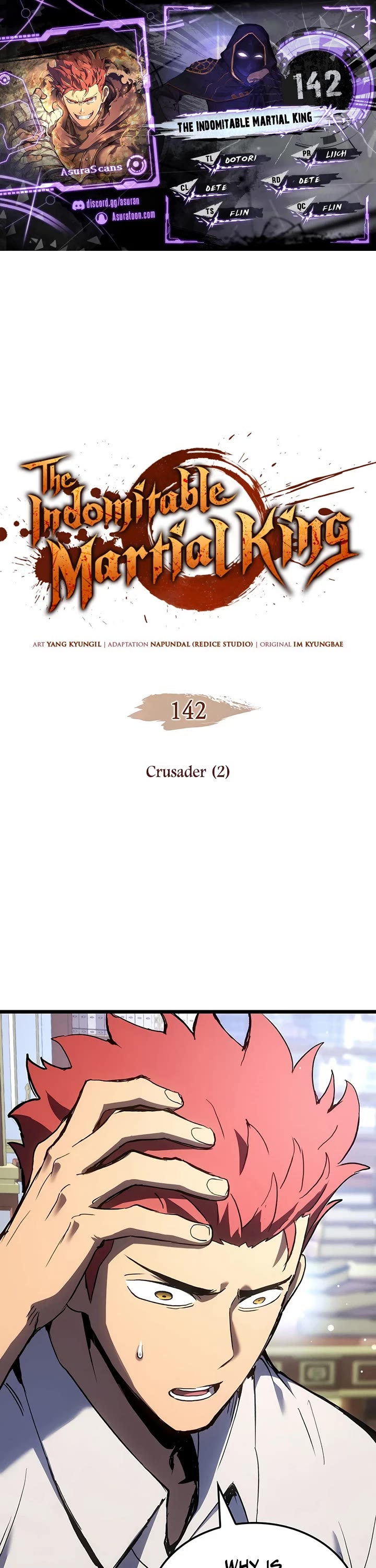 The Indomitable Martial King Chapter 142 page 1 - Chapter 142: Crusader (2)