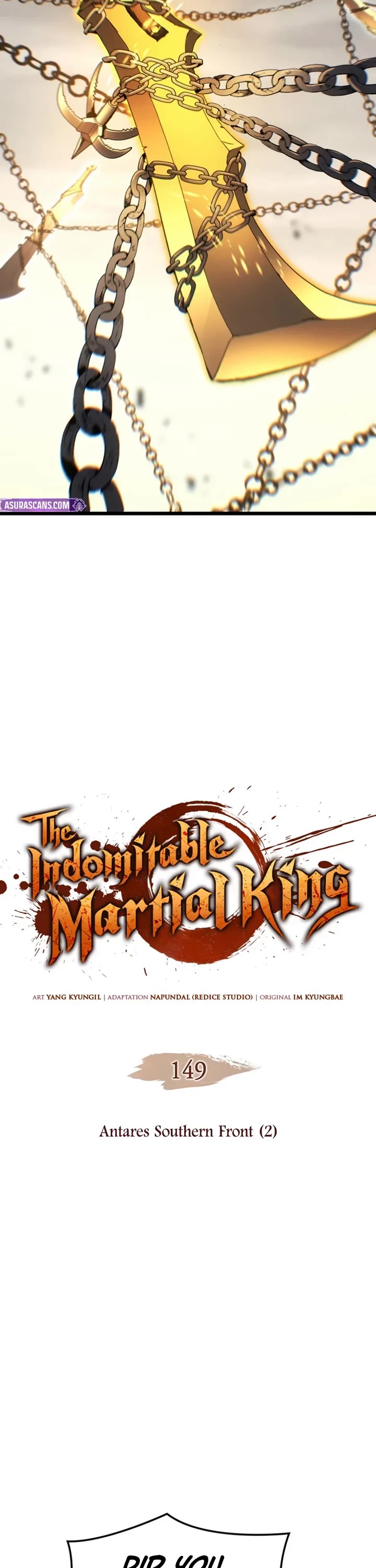 The Indomitable Martial King Chapter 149 page 2 - Chapter 149: Antares Southern Front (2)