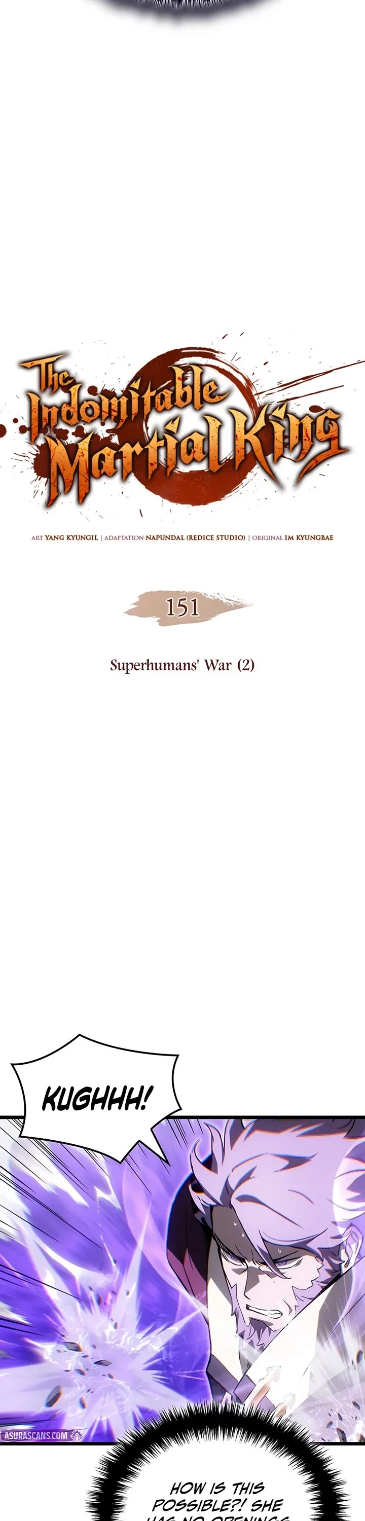 The Indomitable Martial King Chapter 151 page 3 - Chapter 151: Superhumans' War (2)