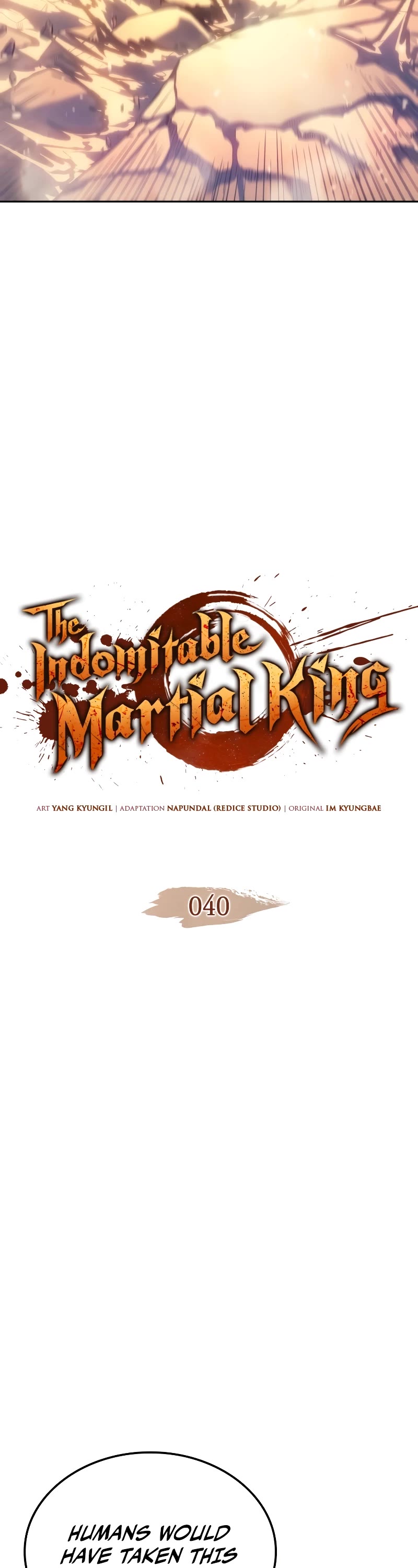 The Indomitable Martial King Chapter 40 page 4 - Chapter 40