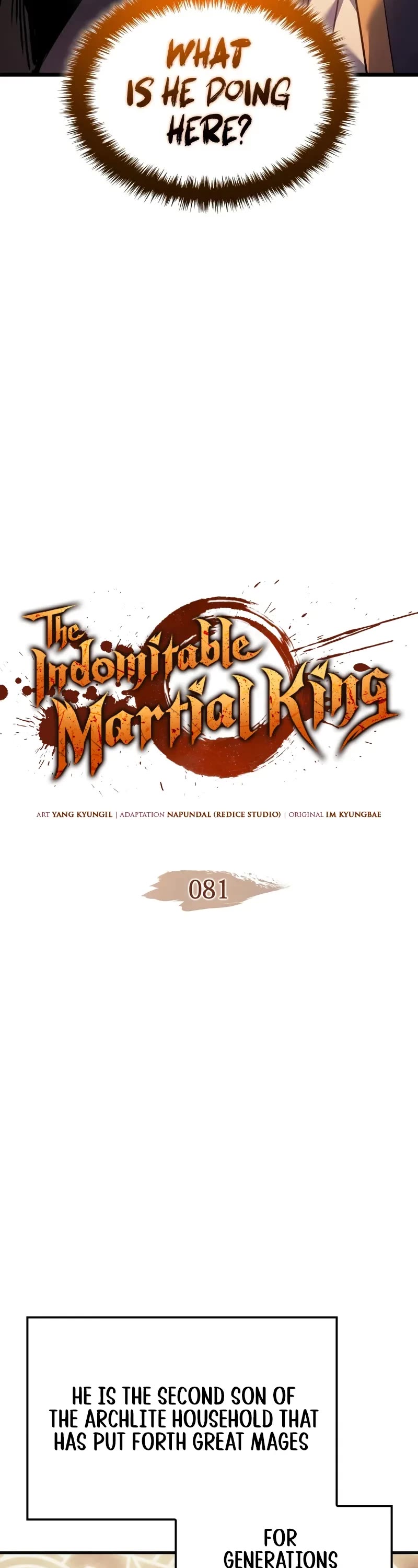 The Indomitable Martial King Chapter 81 page 4 - Chapter 81: Assassin of Silver (3)