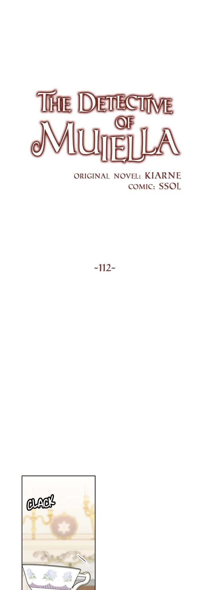 The Investigator of Mueller Chapter 112 page 1 - Chapter 112