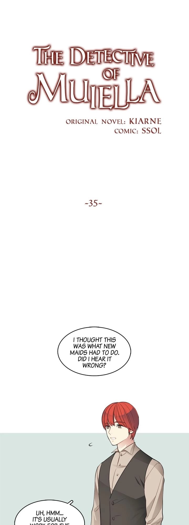 The Investigator of Mueller Chapter 35 page 1 - Chapter 35