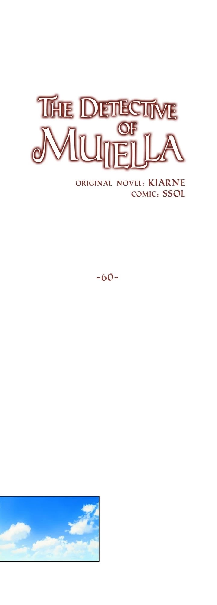 The Investigator of Mueller Chapter 60 page 1 - Chapter 60