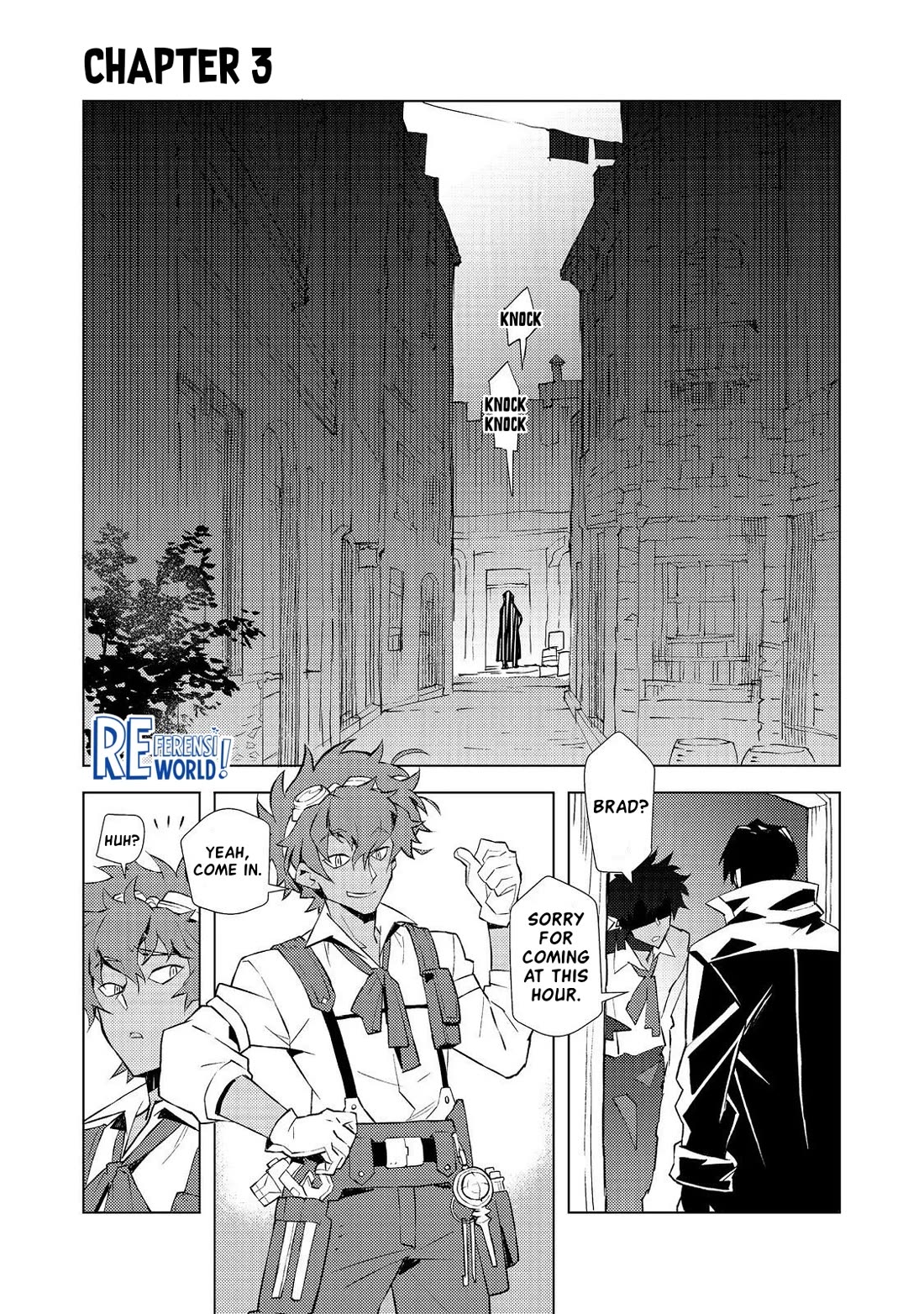 The Invincible Assassin Mage Journeys with the Final Boss Girl. Chapter 3 page 1 - Chapter 3