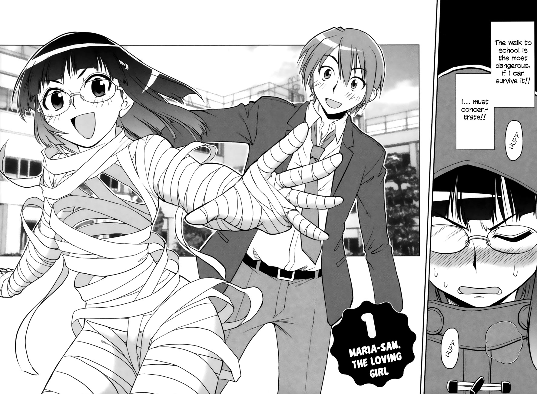 The Invisible Girl Chapter 1 page 5 - Chapter 1: Maria-san, The Loving Girl