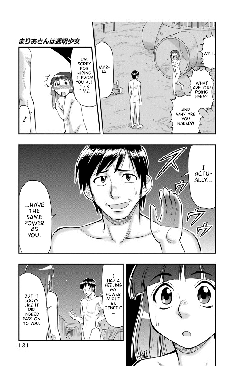 The Invisible Girl Chapter 6 page 19 - Chapter 6: Maria-san Tends to Let Down Her Guard