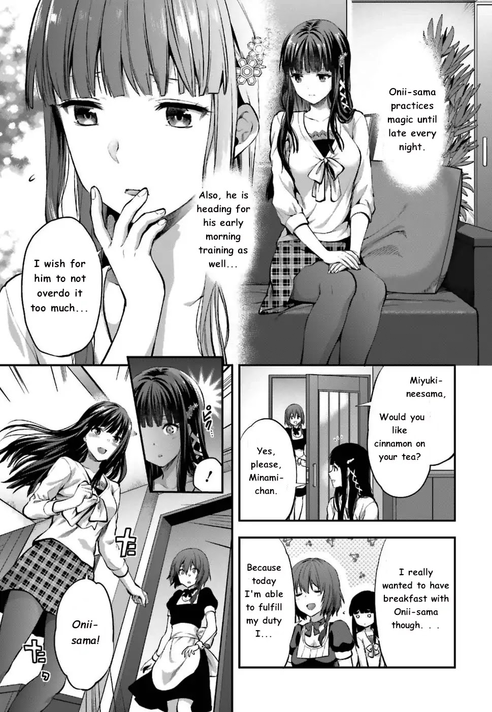 The Irregular at Magic High School: Ancient City Insurrection Arc Chapter 1 page 6 - Chapter 1