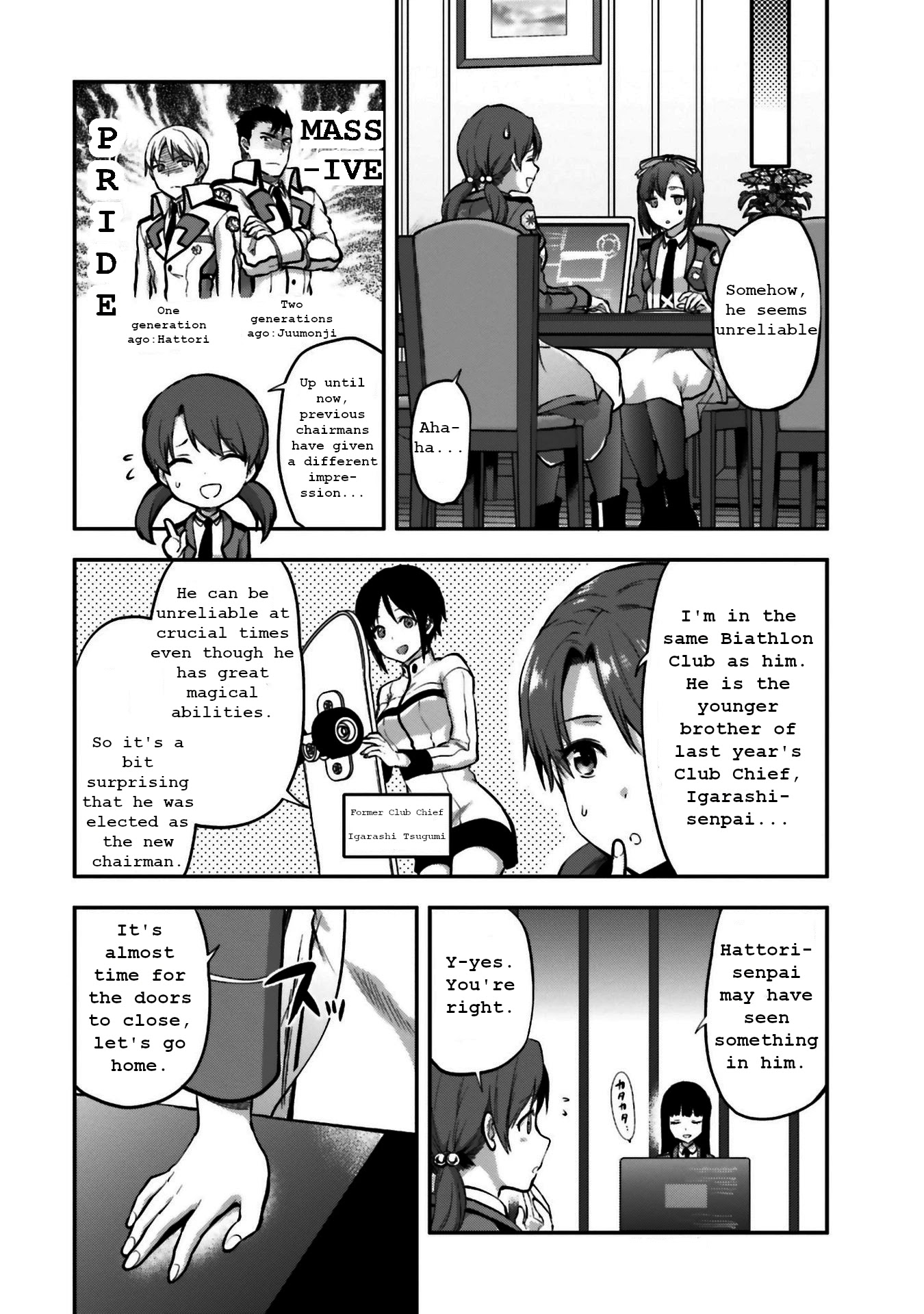 The Irregular at Magic High School: Ancient City Insurrection Arc Chapter 4 page 22 - Chapter 4: The new student council