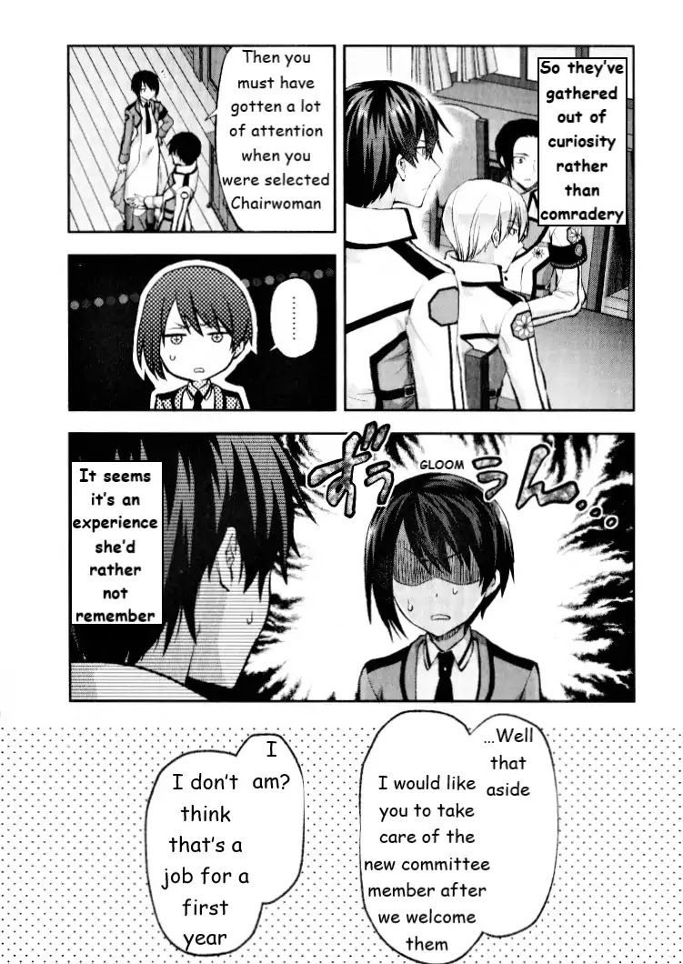 The Irregular at Magic High School - Presidential Election Arc Chapter 1 page 14 - Chapter 1: The New Semester