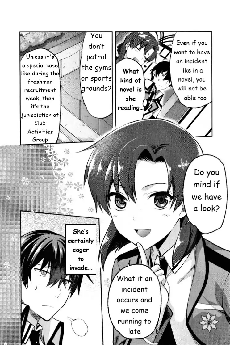 The Irregular at Magic High School - Presidential Election Arc Chapter 1 page 18 - Chapter 1: The New Semester