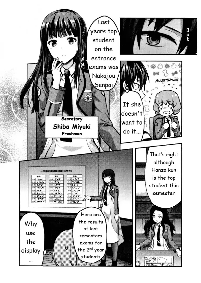 The Irregular at Magic High School - Presidential Election Arc Chapter 1 page 8 - Chapter 1: The New Semester
