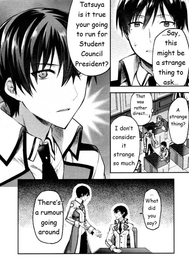 The Irregular at Magic High School - Presidential Election Arc Chapter 2 page 10 - Chapter 2: Rumour