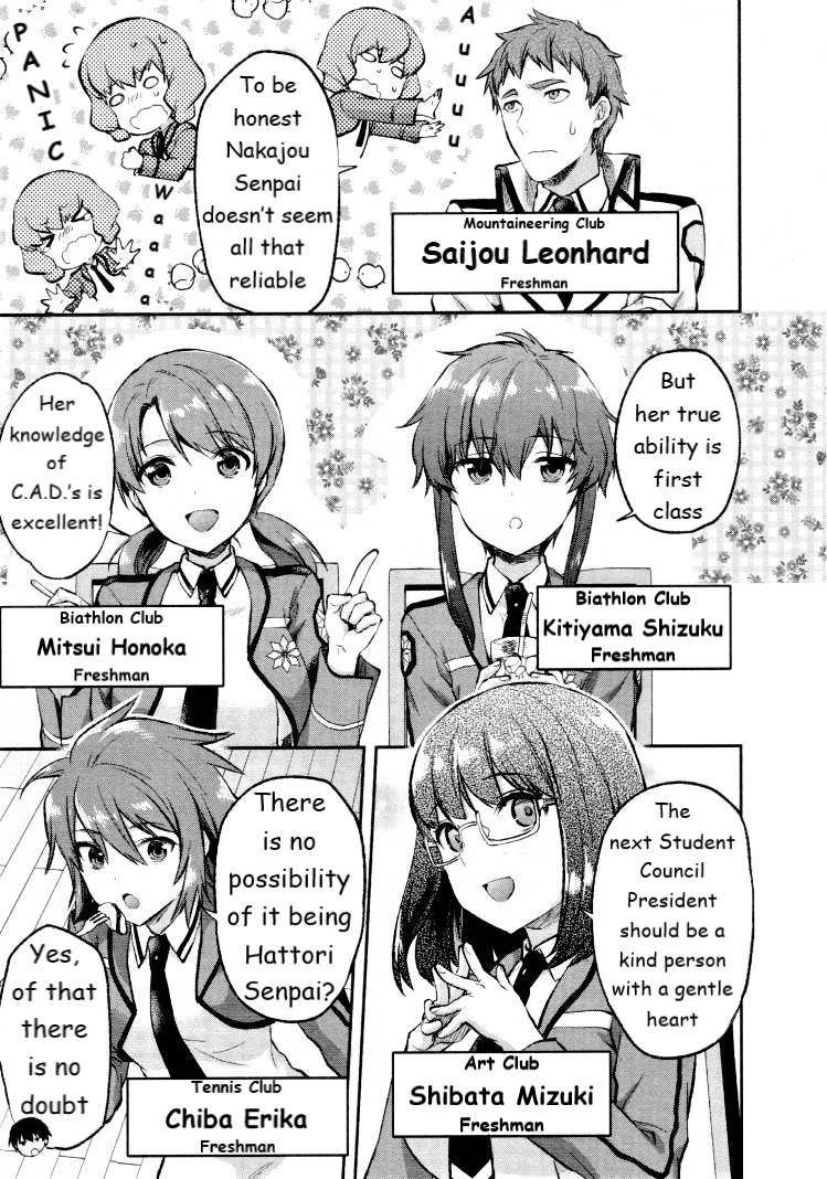 The Irregular at Magic High School - Presidential Election Arc Chapter 2 page 3 - Chapter 2: Rumour