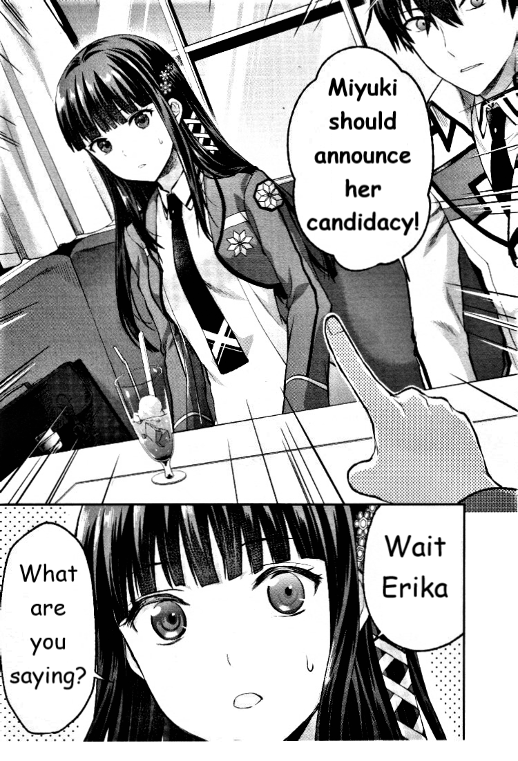 The Irregular at Magic High School - Presidential Election Arc Chapter 2 page 5 - Chapter 2: Rumour