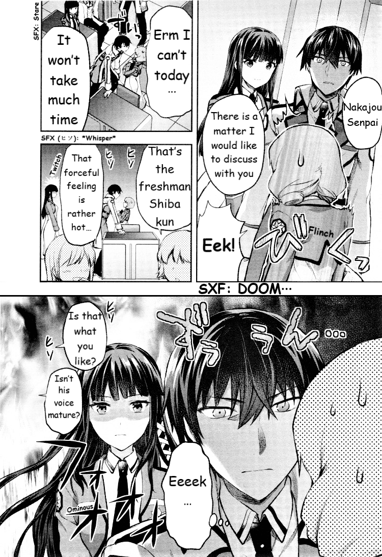 The Irregular at Magic High School - Presidential Election Arc Chapter 3 page 12 - Chapter 3: Persuasion