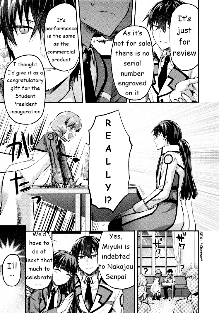 The Irregular at Magic High School - Presidential Election Arc Chapter 3 page 19 - Chapter 3: Persuasion