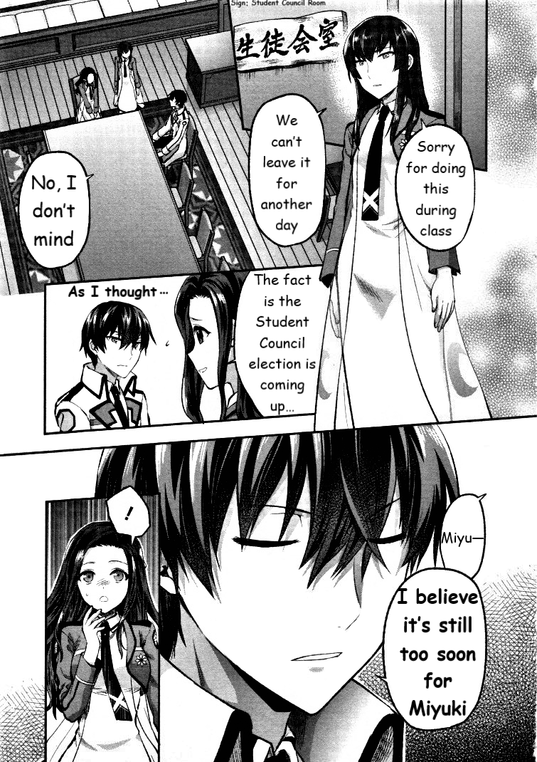 The Irregular at Magic High School - Presidential Election Arc Chapter 3 page 5 - Chapter 3: Persuasion