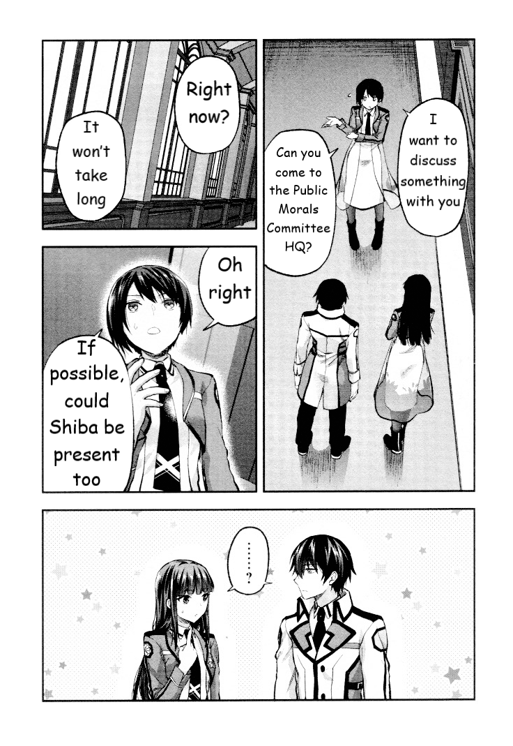 The Irregular at Magic High School - Presidential Election Arc Chapter 4 page 10 - Chapter 4: The Day Before the Election (I)