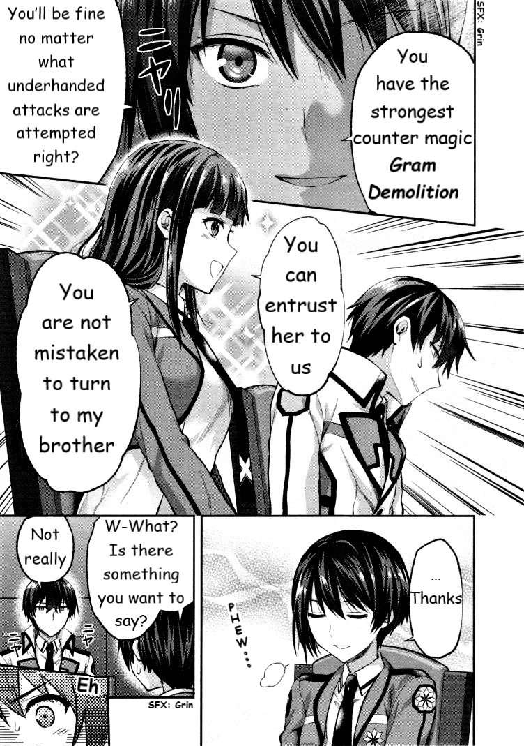 The Irregular at Magic High School - Presidential Election Arc Chapter 4 page 15 - Chapter 4: The Day Before the Election (I)