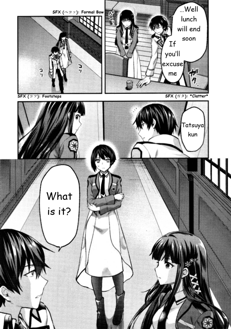 The Irregular at Magic High School - Presidential Election Arc Chapter 4 page 9 - Chapter 4: The Day Before the Election (I)