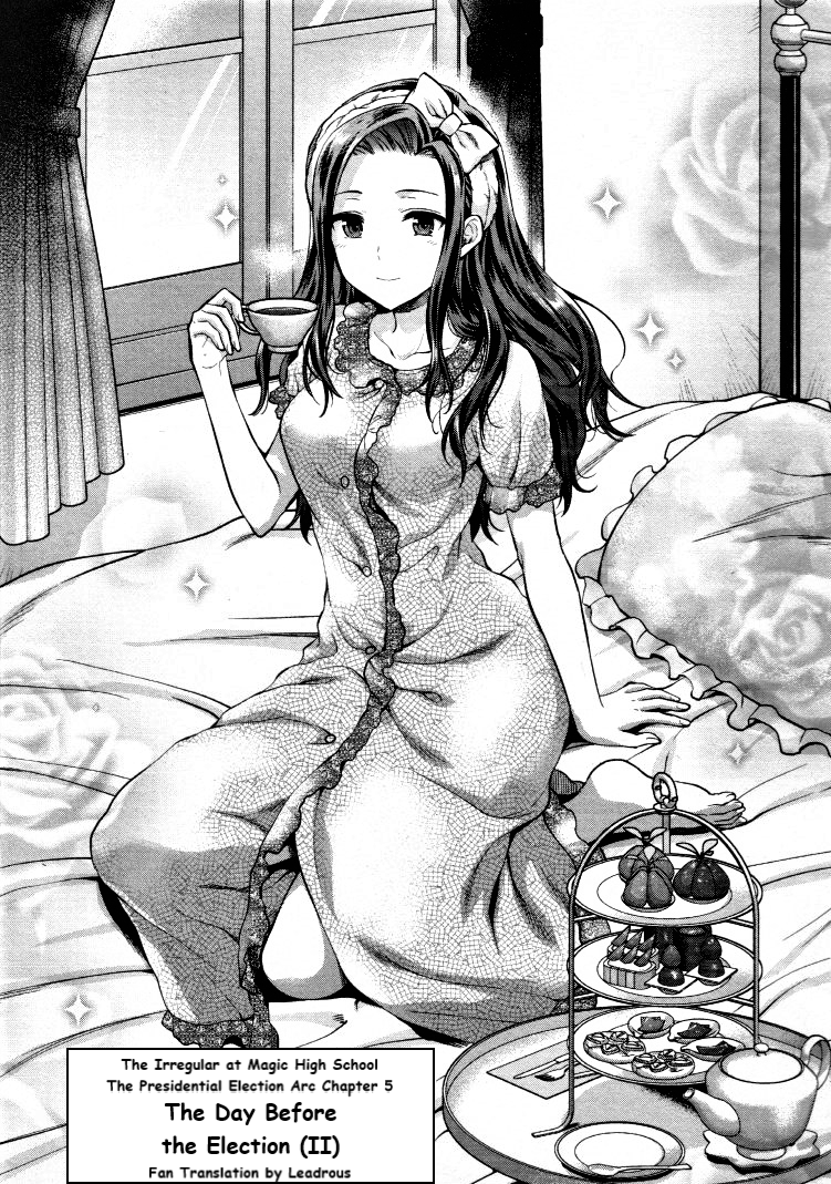 The Irregular at Magic High School - Presidential Election Arc Chapter 5 page 1 - Chapter 5: The Day Before the Election (II)