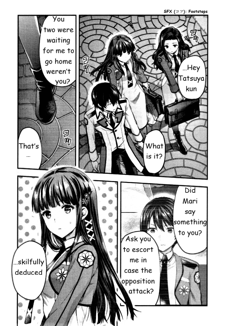 The Irregular at Magic High School - Presidential Election Arc Chapter 5 page 11 - Chapter 5: The Day Before the Election (II)