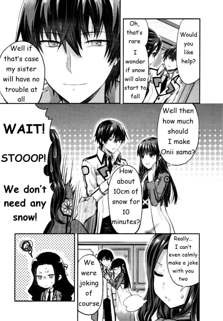 The Irregular at Magic High School - Presidential Election Arc Chapter 5 page 7 - Chapter 5: The Day Before the Election (II)