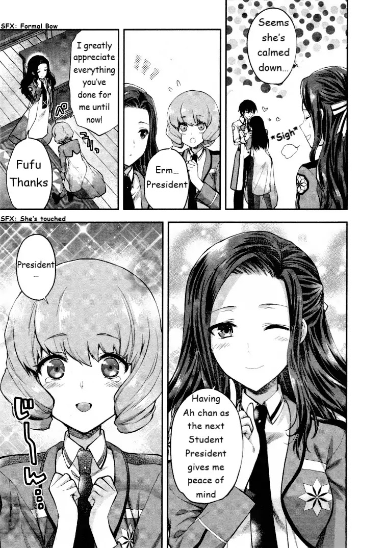The Irregular at Magic High School - Presidential Election Arc Chapter 6 page 27 - Chapter 6: The Presidential Election and The Queen [END]
