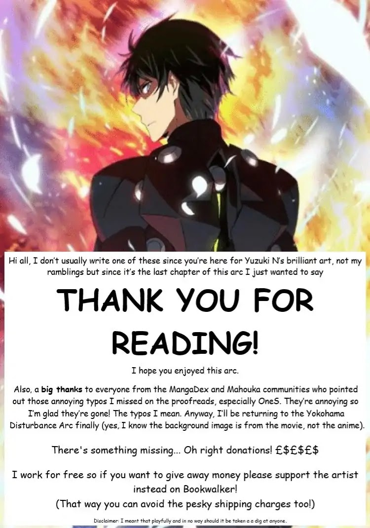 The Irregular at Magic High School - Presidential Election Arc Chapter 6 page 32 - Chapter 6: The Presidential Election and The Queen [END]