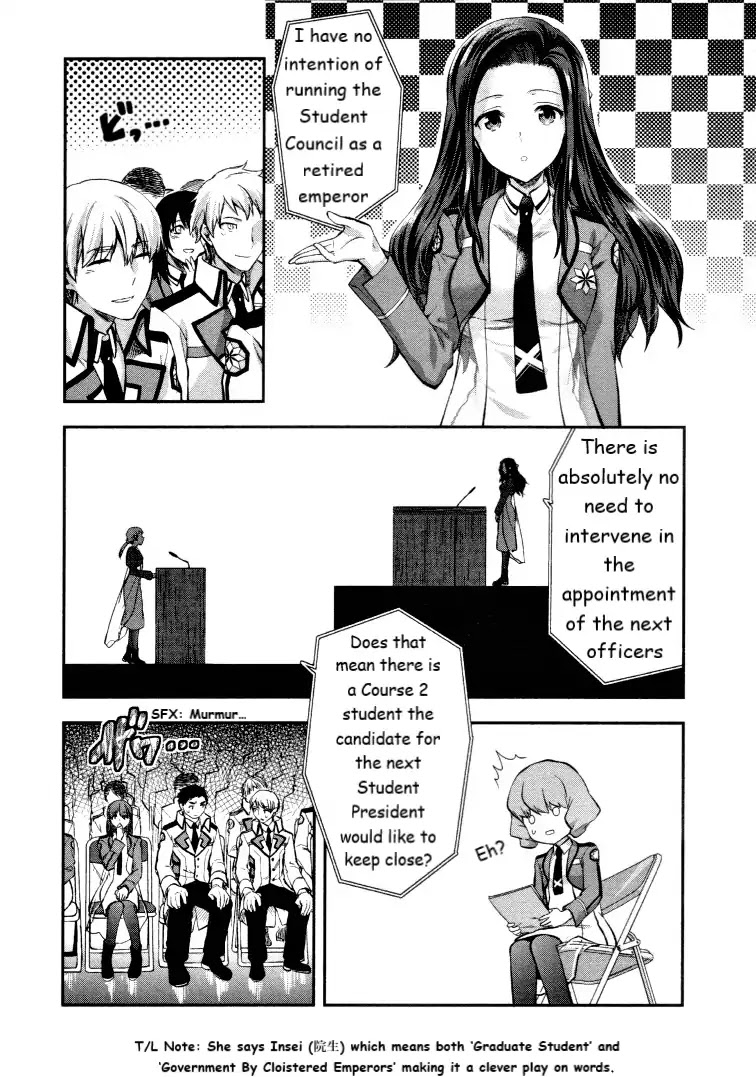 The Irregular at Magic High School - Presidential Election Arc Chapter 6 page 7 - Chapter 6: The Presidential Election and The Queen [END]